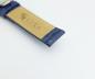 Preview: Lexa Kalb- Lederband mit Faltschließe 20mm blau Quick Release