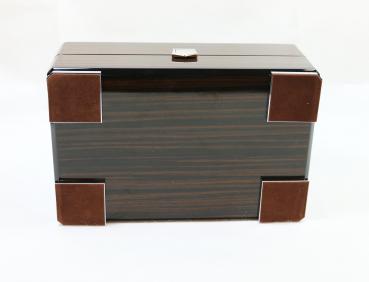Patek Philippe Uhrenbox Holzbox Klavierlack mit Umkarton für Nautilus und Aquanaut