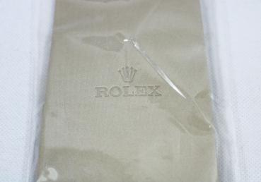 Rolex Handschuhe für Uhren und Schmuck, Größe L, beige