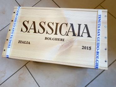 Sassiscaia 2015 Kiste mit 6 Flaschen a` 750ml