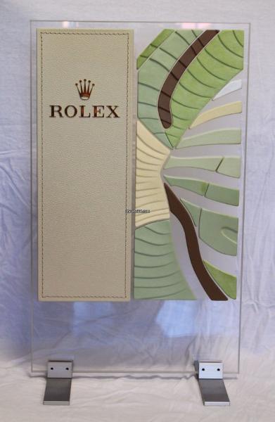 Original Rolex Display / Dekoration / Werbung / 500x 300mm