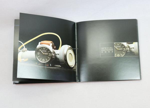 Panerai Uhren Katolog Special Editions 1997-2007 / 180x180mm