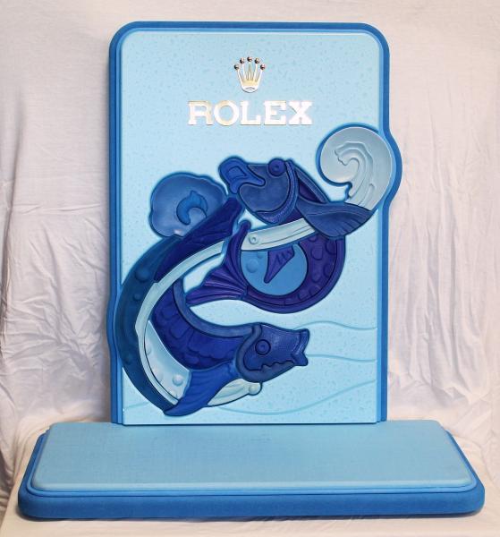 Original Rolex Verkaufs- Display 70th