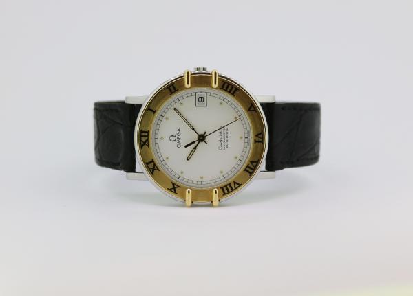 Omega Constellation Stahl / Gold Automatik Chronometer