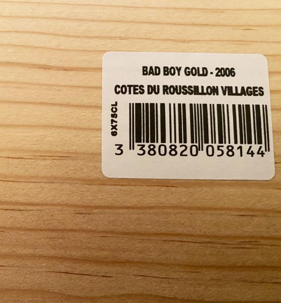 Bad Boy, Jean-Luc Thunevin, Gold 2006  Kiste mit 6 Flaschen a´ 750ml