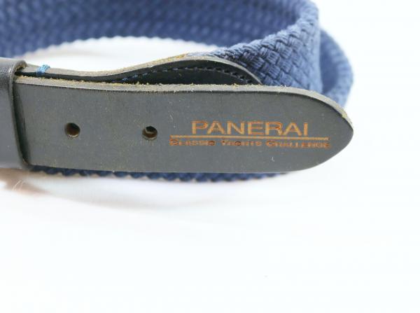 Panerai Gürtel / Blau-schwarz / 100cm geflochten
