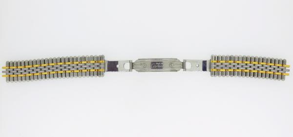 Cartier Ligne 21 Stahl Stahl/Gold Armband 17mm
