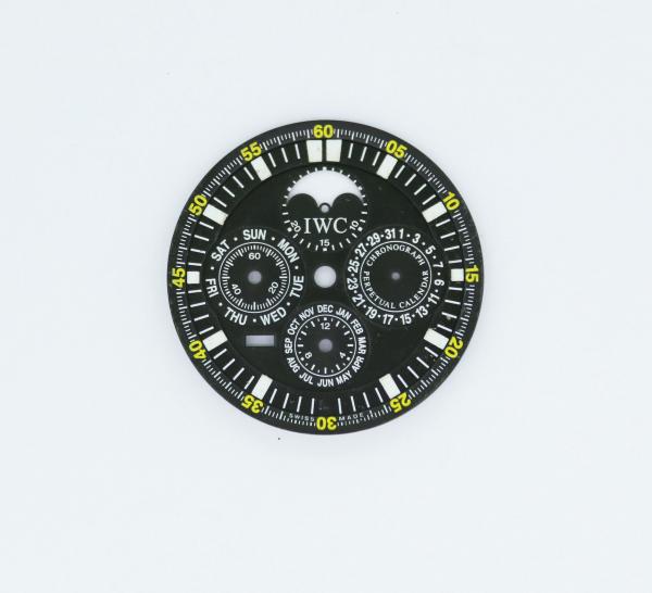 IWC Zifferblatt GST Perpetual Calendar 36,6mm, schwarz, Englisch